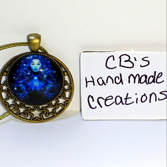 Virgo Zodiac Pendant - Picture 1 of 1